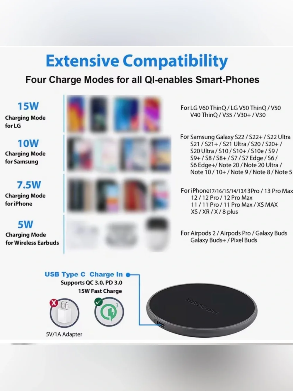 🛍️ 3 for $10 🛍️ Wireless Charging Pad